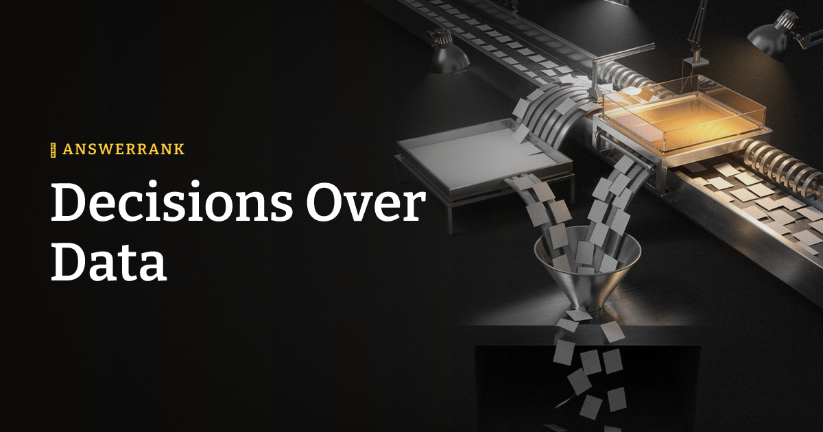 Decisions Over Data
