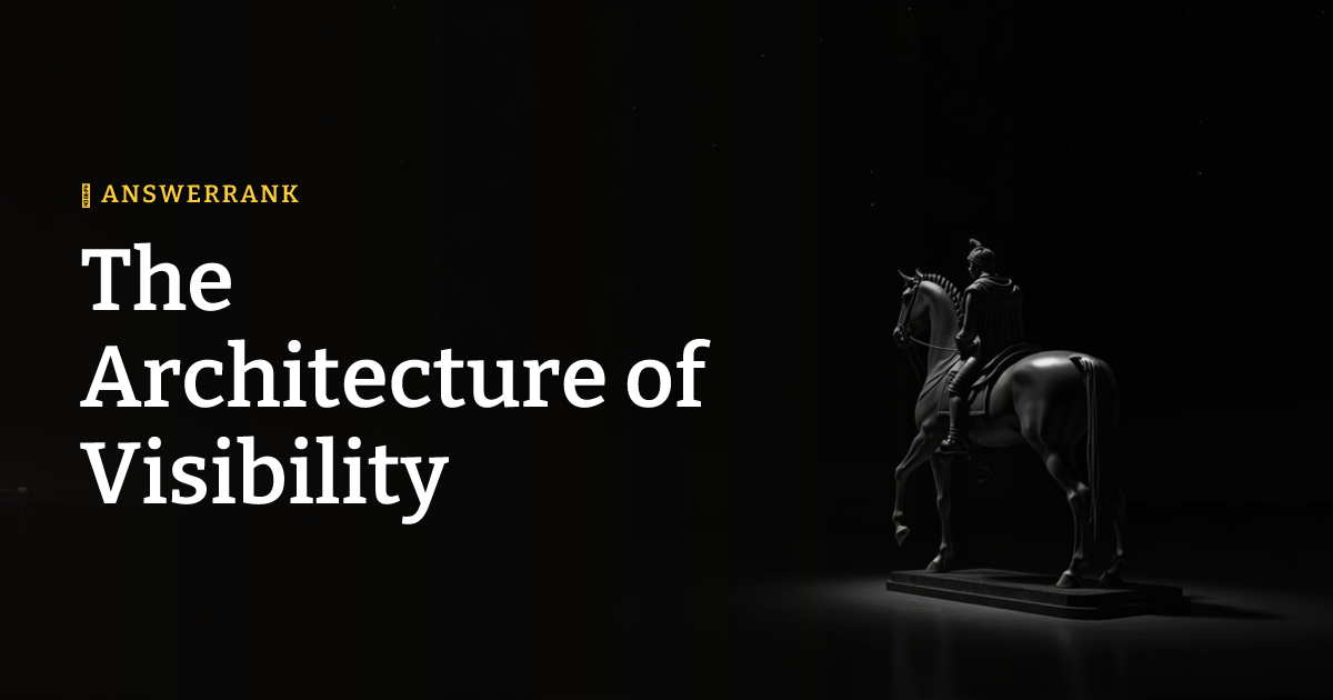 The Architecture of Visibility